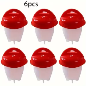 SILICONE EGG BOIL - 6 PIECES