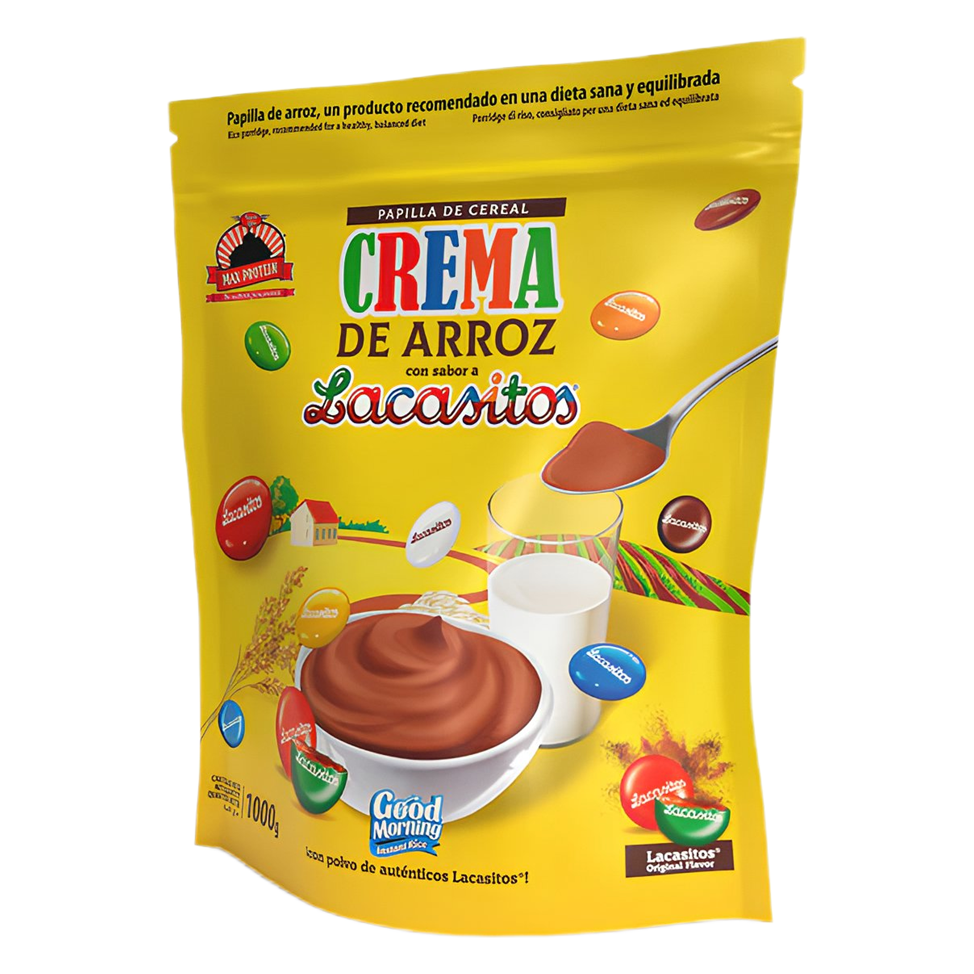 GOOD MORNING CREMA DE ARROZ LACASITOS - 1kg