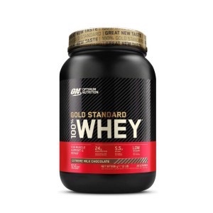100% whey Gold Double Rich Chocolate - 465g